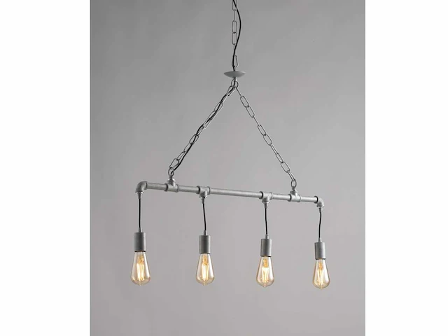 2 x industriële retro hanglamp 4 lichts - afbeelding 4 van  9