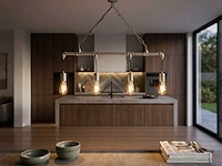 2 x industriële retro hanglamp 4 lichts - afbeelding 1 van  9