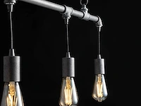 2 x industriële retro hanglamp 4 lichts - afbeelding 7 van  9