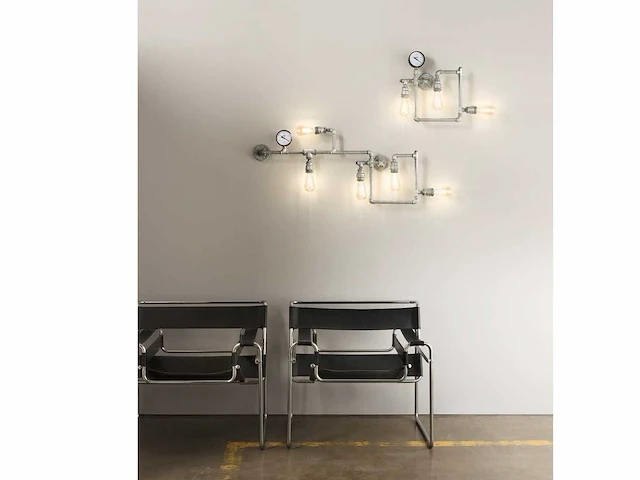 2 x industriële retro hanglamp 4 lichts - afbeelding 8 van  9