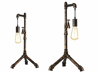 2 x industriële retro tafellamp - afbeelding 2 van  8