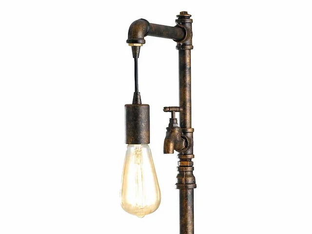 2 x industriële retro tafellamp - afbeelding 3 van  8
