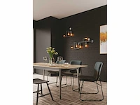 2 x industriële retro wandlamp 3 lichts - afbeelding 5 van  6