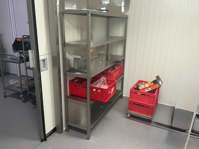 2 x inox rek met 5 leggers en 2 aluminium rekken (3x) - afbeelding 9 van  13
