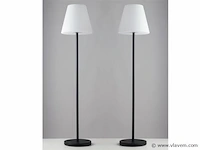 2 x intec bart design buiten lamp zwart - afbeelding 5 van  9