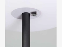 2 x intec bart design lamp zwart - afbeelding 4 van  8
