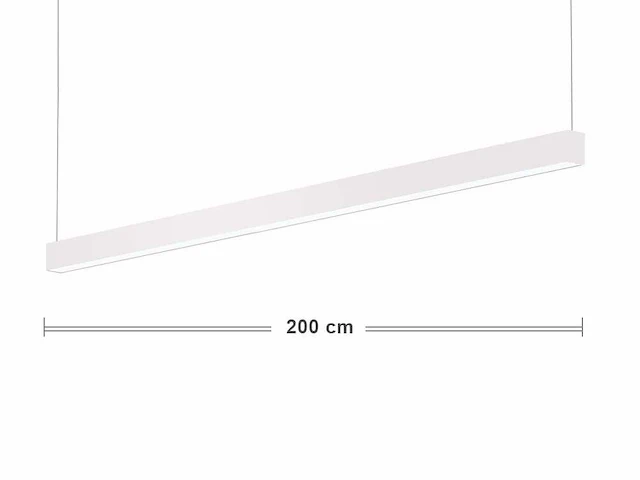 2 x intec led build 200 design pendel armatuur wit - afbeelding 5 van  9