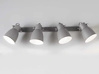 2 x intec legend plafondlamp 4 lichts, warm grijs - afbeelding 3 van  8