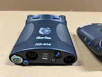 2 x intercom clearcom rs-602 beltpack 2-channel - afbeelding 3 van  4