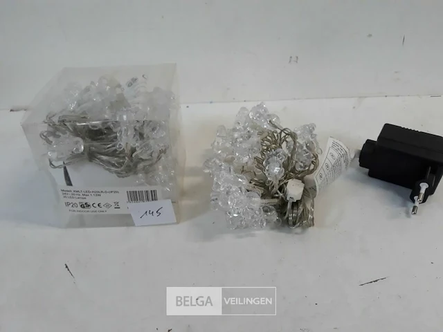 2 x kerstverlichting led met beren 20 l - afbeelding 2 van  3