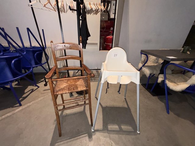 2 x kinderstoelen - afbeelding 1 van  1