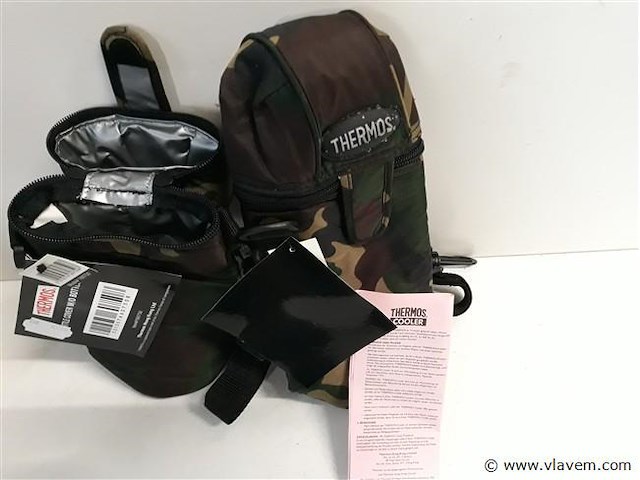 2 x koeltas thermos voor fles max 26cm - afbeelding 2 van  2