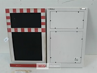 2 x krijtbord old look - afbeelding 3 van  3
