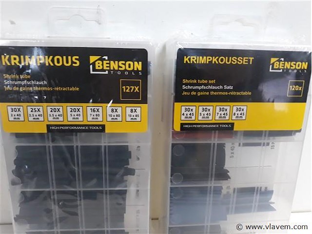2 x krimpkous in set 2 assorti - afbeelding 2 van  2