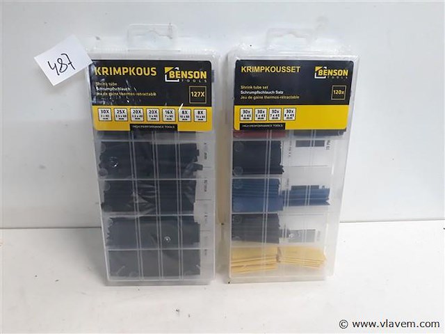 2 x krimpkous in set 2 assorti - afbeelding 1 van  2