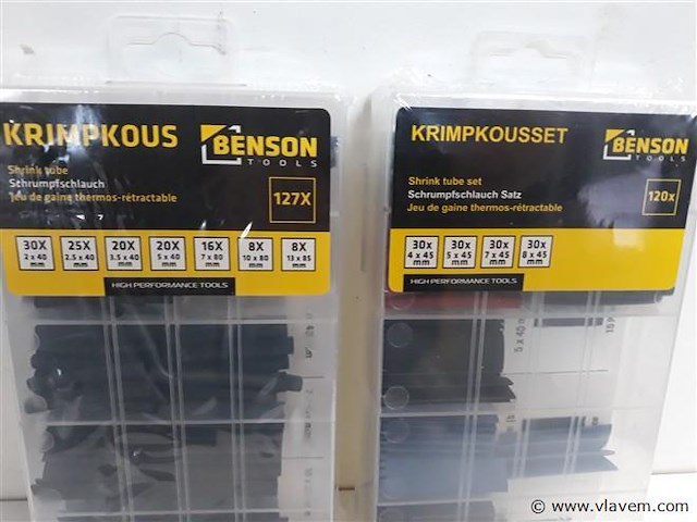 2 x krimpkous in set 2 assorti - afbeelding 2 van  2