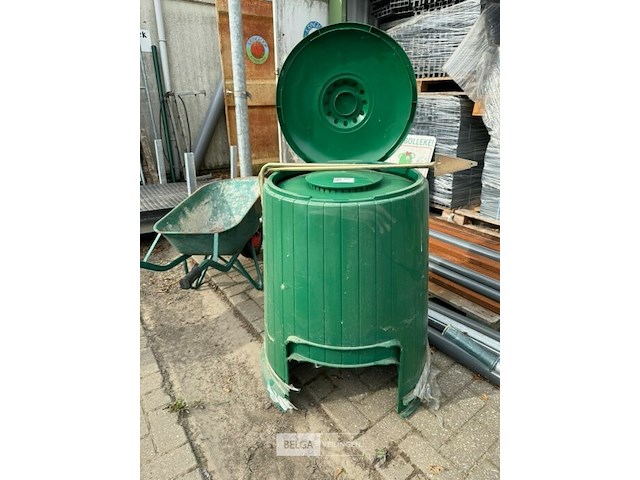 2 x kunststof compostvat - afbeelding 2 van  3