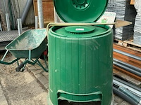 2 x kunststof compostvat - afbeelding 2 van  3