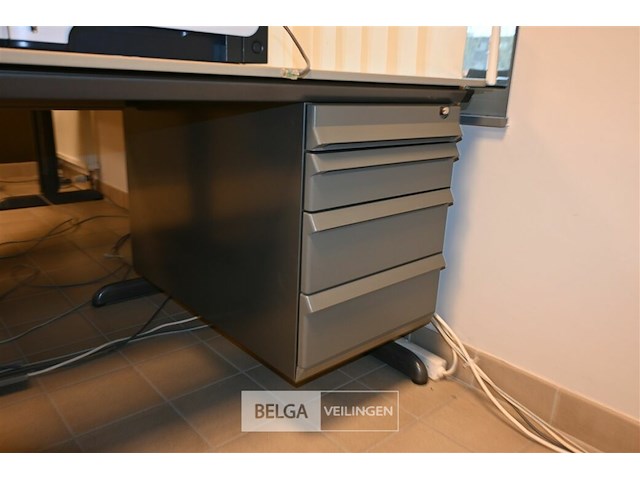 2 x l-vormige bureau - afbeelding 4 van  7