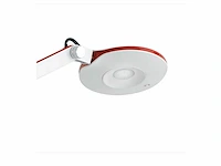 2 x lad italiaanse led design bureaulamp wit - afbeelding 4 van  9
