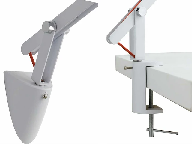 2 x lad italiaanse led design bureaulamp wit - afbeelding 9 van  9