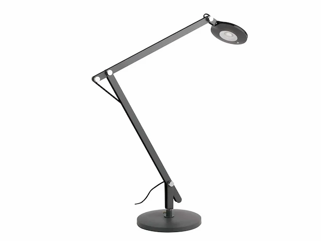 2 x lad italiaanse led design bureaulamp zwart - afbeelding 1 van  7