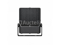 2 x led floodlight 400w – 6400k koud wit - zwart – ip65 – borneo-400 - afbeelding 1 van  5