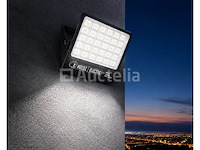 2 x led floodlight 400w – 6400k koud wit - zwart – ip65 – borneo-400 - afbeelding 5 van  5
