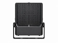 2 x led floodlight 400w – 6400k koud wit - zwart – ip65 – borneo-400 - afbeelding 4 van  6