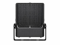 2 x led floodlight 400w – 6400k koud wit - zwart – ip65 – borneo-400 - afbeelding 3 van  5