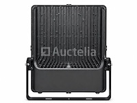 2 x led floodlight 500w – 6400k koud wit - zwart – ip65 – borneo-500 - afbeelding 2 van  5