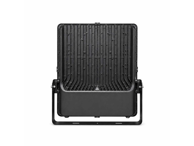 2 x led floodlight 500w – 6400k koud wit - zwart – ip65 – borneo-500 - afbeelding 2 van  2