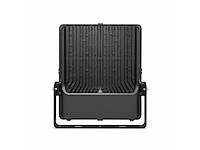 2 x led floodlight 500w – 6400k koud wit - zwart – ip65 – borneo-500 - afbeelding 2 van  2