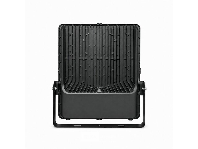 2 x led floodlight 500w – 6400k koud wit - zwart – ip65 – borneo-500 - afbeelding 4 van  6