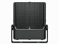 2 x led floodlight 500w – 6400k koud wit - zwart – ip65 – borneo-500 - afbeelding 4 van  6