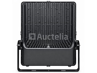 2 x led floodlight 600w – 6400k koud wit - zwart – ip65 – borneo-600 - afbeelding 1 van  5