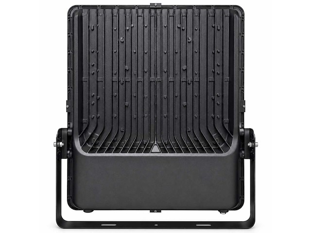 2 x led floodlight 600w – 6400k koud wit - zwart – ip65 – borneo-600 - afbeelding 3 van  5