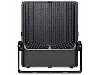 2 x led floodlight 600w – 6400k koud wit - zwart – ip65 – borneo-600 - afbeelding 3 van  5