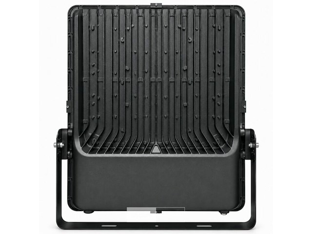 2 x led floodlight 600w – 6400k koud wit - zwart – ip65 – borneo-600 - afbeelding 4 van  6