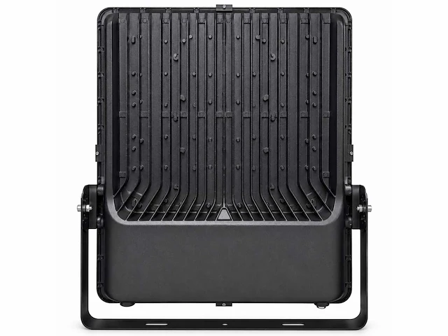 2 x led floodlight 600w – 6400k koud wit - zwart – ip65 – borneo-600 - afbeelding 3 van  5