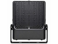 2 x led floodlight 600w – 6400k koud wit - zwart – ip65 – borneo-600 - afbeelding 3 van  5