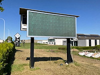 2 x led lichtreclame op zuil - afbeelding 10 van  17