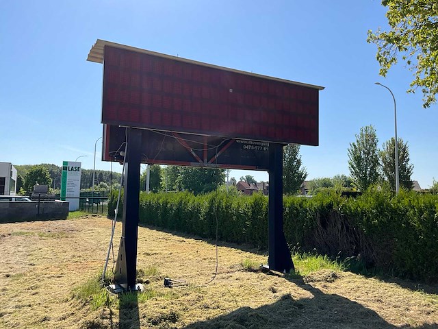 2 x led lichtreclame op zuil - afbeelding 12 van  17
