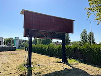 2 x led lichtreclame op zuil - afbeelding 12 van  17