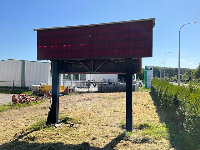 2 x led lichtreclame op zuil - afbeelding 14 van  17