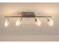 2 x led-plafondspotlights – 4 x 5w – 4000k neutraal wit – ip20 – model hl7164l - afbeelding 3 van  4