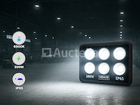 2 x led schijnwerper 300w – 6500k koud wit – ip65 – eyes-300 - afbeelding 2 van  5