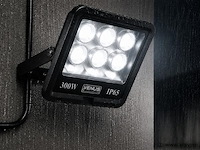 2 x led schijnwerper 300w – 6500k koud wit – ip65 – eyes-300 - afbeelding 1 van  5