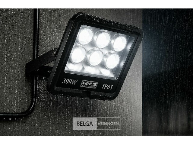 2 x led schijnwerper 300w – 6500k koud wit – ip65 – eyes-300 - afbeelding 2 van  6
