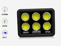 2 x led schijnwerper 300w – 6500kkoud wit – ip65 waterdicht - afbeelding 2 van  5